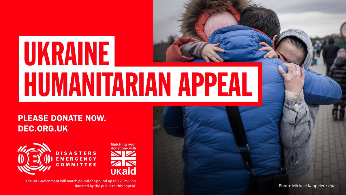 DEC Ukraine Humanitarian Appeal