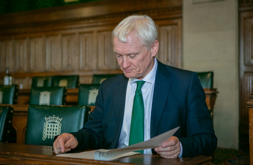 Graham in Parliament