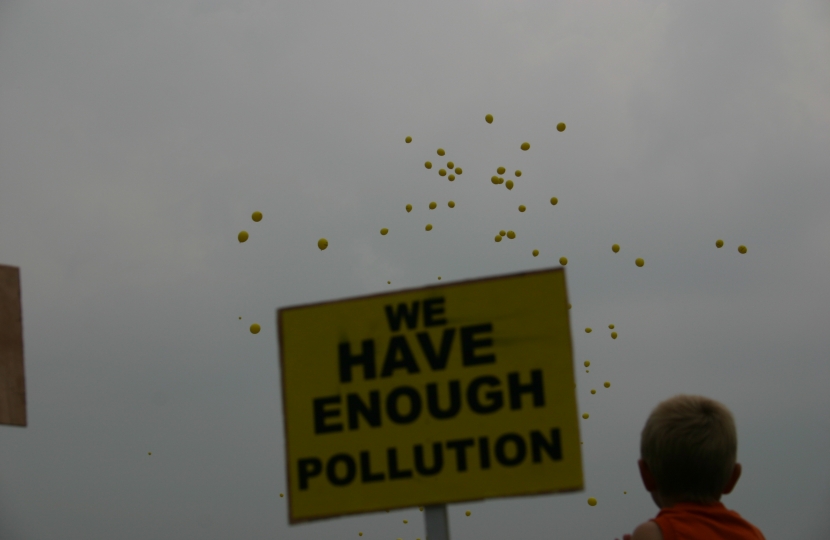 We Have Enough Pollution banner