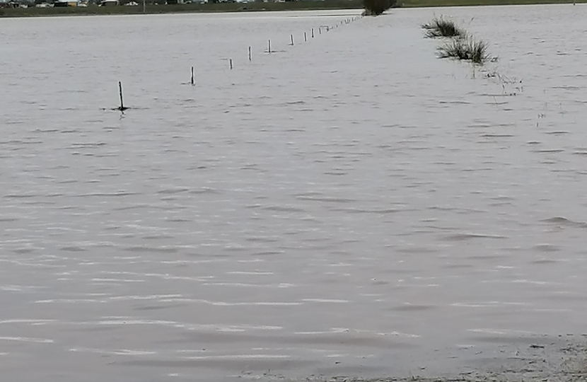 Flooding at Lakes Farm Scorborough 2