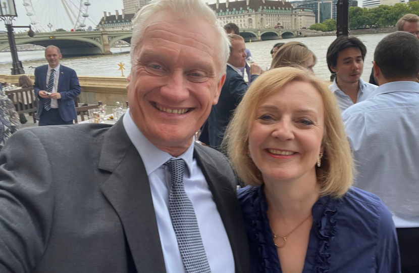 Graham Stuart MP with the new Prime Minister Liz Truss