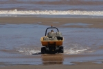 Sea defence works on Withernsea beach