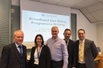 Graham with Broadband team at East Riding Council 
