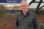 Graham Stuart MP at Beverley Train Station