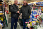 Graham Stuart MP in Karmichaels in Withernsea