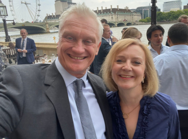 Graham Stuart MP with the new Prime Minister Liz Truss